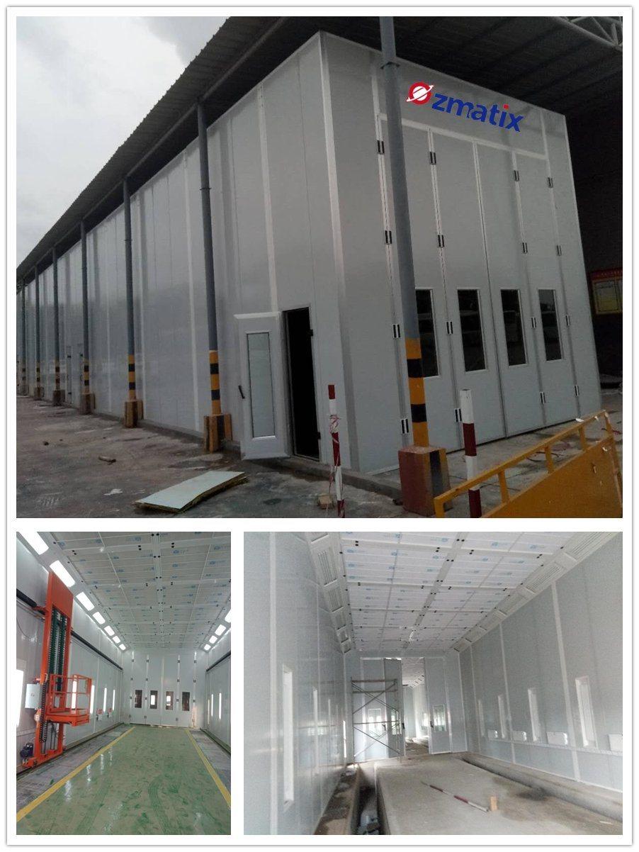 High Quality Cabina De Pintura Spray Booth Paint Booths Car Baking Oven Spraying Oven Room Bus Painting Booth Price