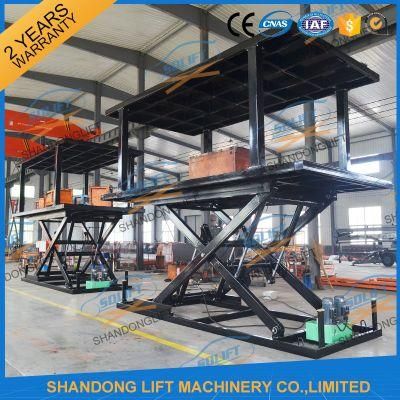 Underground Garage Lift Hydraulic Car Lifter with Ce