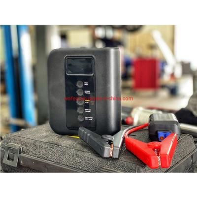 Emergency Power Bank Car Jump Starter with Air Pump Function