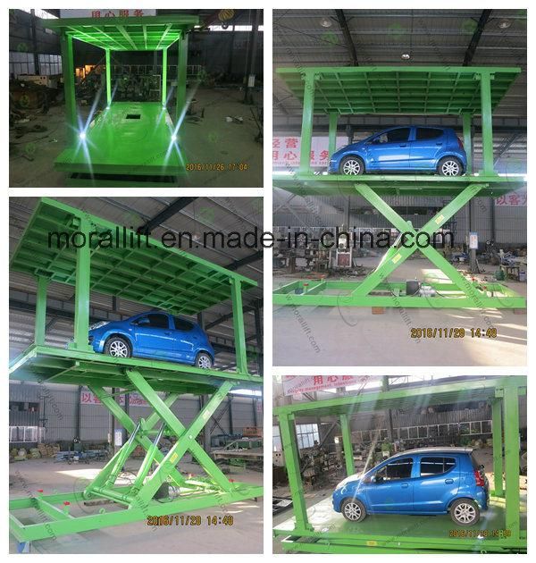 Garage parking equipment scissor car lift