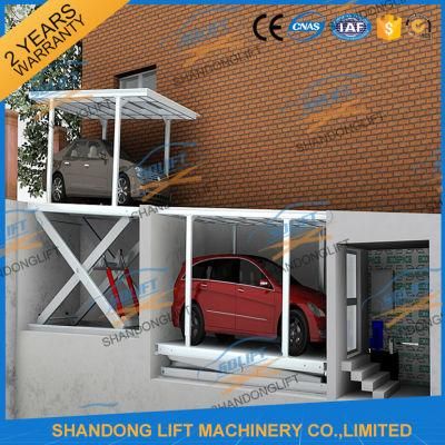 Hydraulic Scissor Garage Car Elevator for Sale