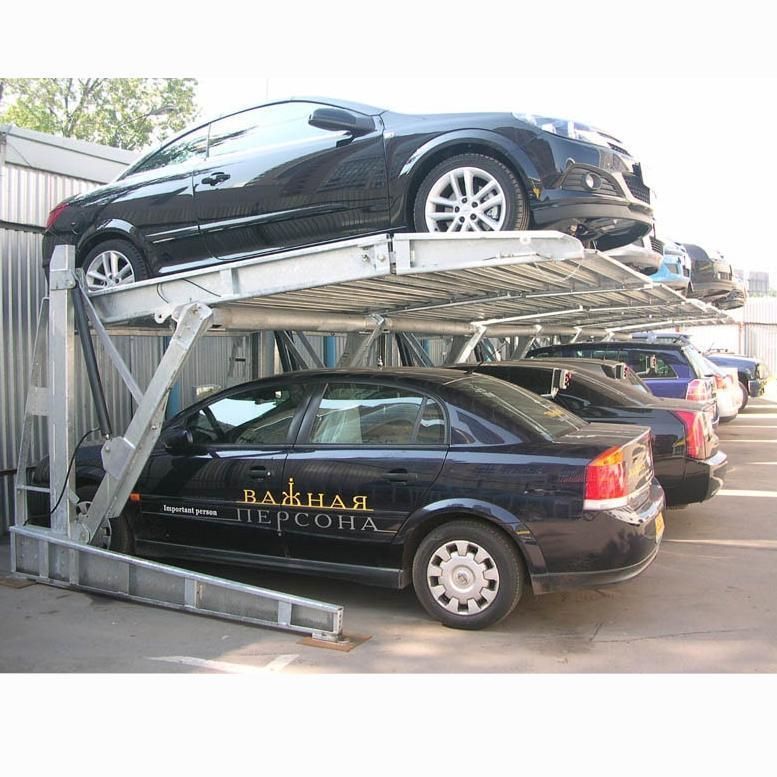 Tilt Car Parking Lift Two Post Parking System