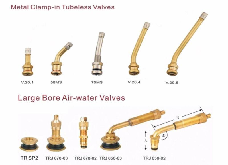 Auto Parts Tube Valves for Motorcycles Scooters