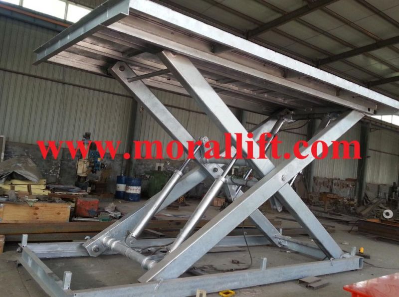 Pit Design Scissor Car Parking Lift for Basement (SJG)