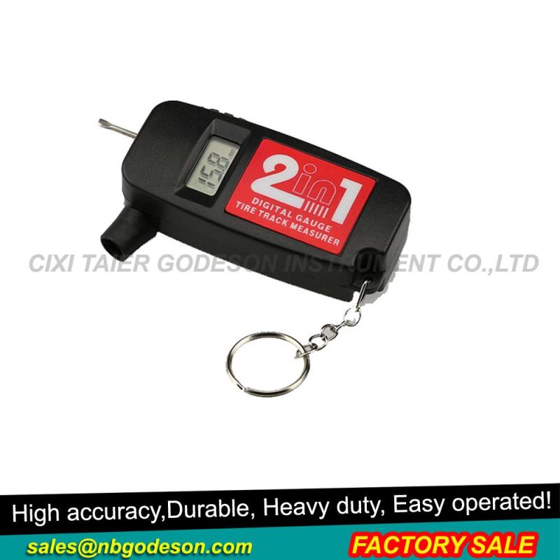 Mini Multifunctional Digital Tire Depth Gauge Manometer