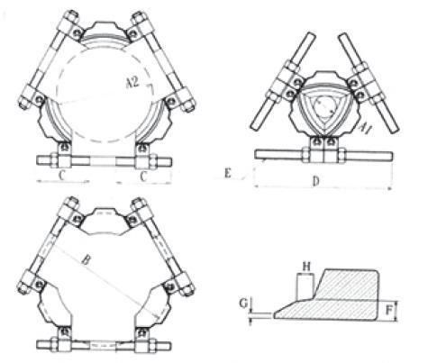 AUTOMOTIVE TOOLS TRIPLE BEARING SEPARATOR