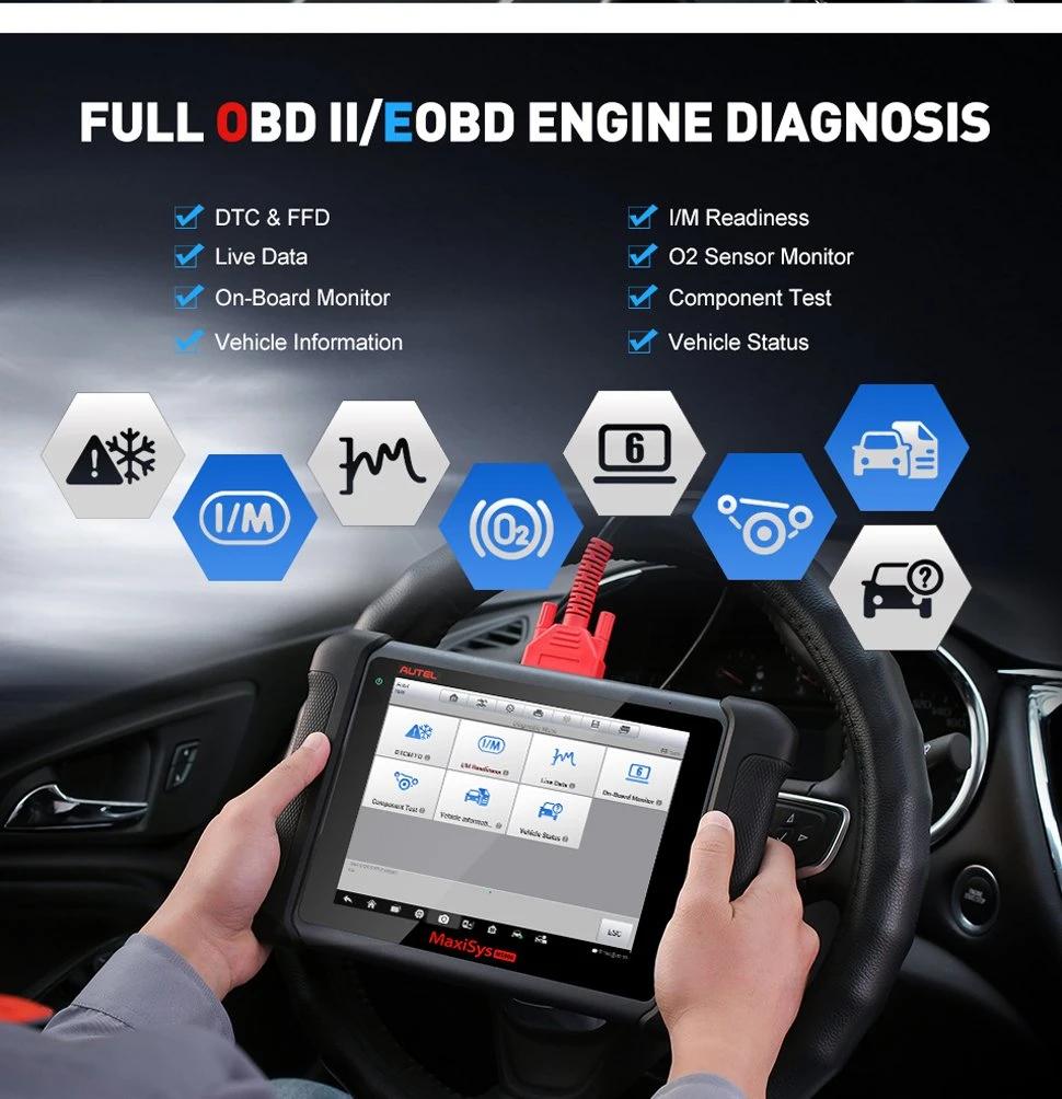 Autel 906 Scanner OBD Diagnostic Tools Motorcycle Scanner Automotive Universal Diagnostic Tools