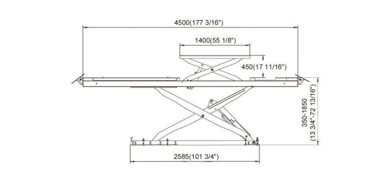 on-7805g Alignment Scissor Lifts