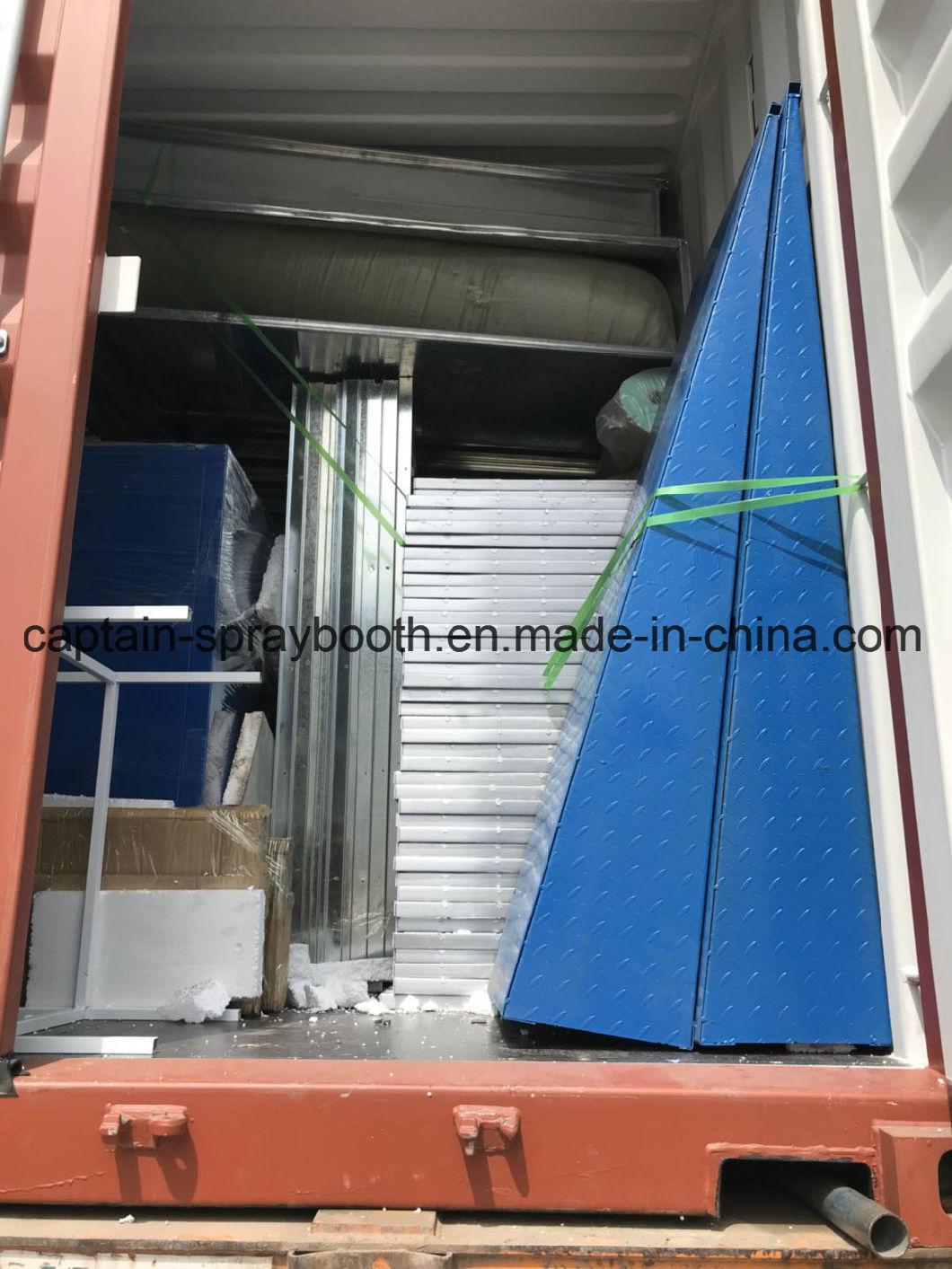 CE Certificated Car Spray Booth, Paint Booth Natural Gas Burner