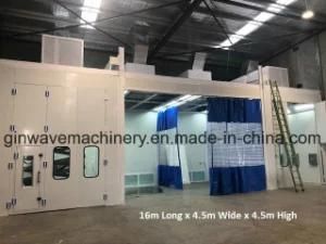 Combined Spray Booth with Preparation Bay