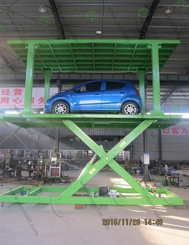 China Inground Hydraulic Parking Car Elevator