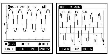 Mt3500 Oscilloscope Hand-Held Auto Engine Analyzer