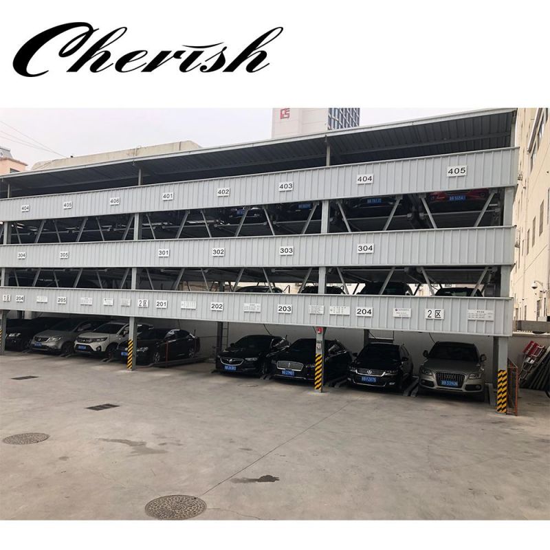 Factory Direct Sale Price High Quality Semi Automated Multi-Level Psh Puzzle Car Parking System