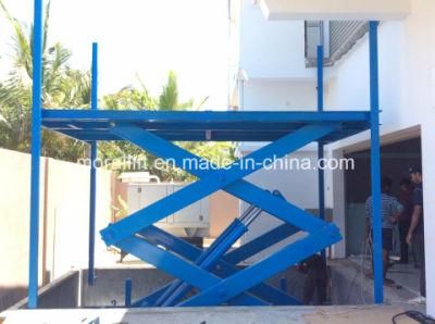 Scissor Automobile Parking Vehicle Lift for Underground Garage