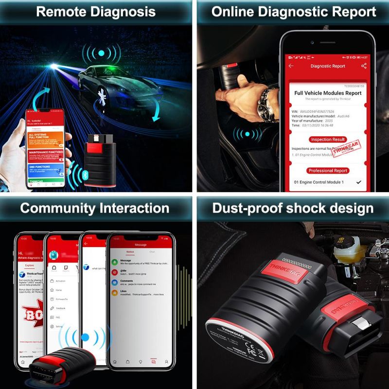 Thinkdiag Same as Easydiag Auto Sanner Obdii Test Bluetooth WiFi