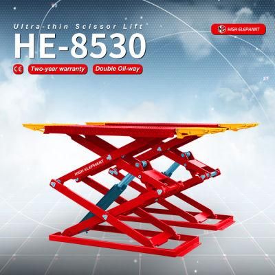 Pneumatic Safety Lock Ultra-Thin Scissor Lift