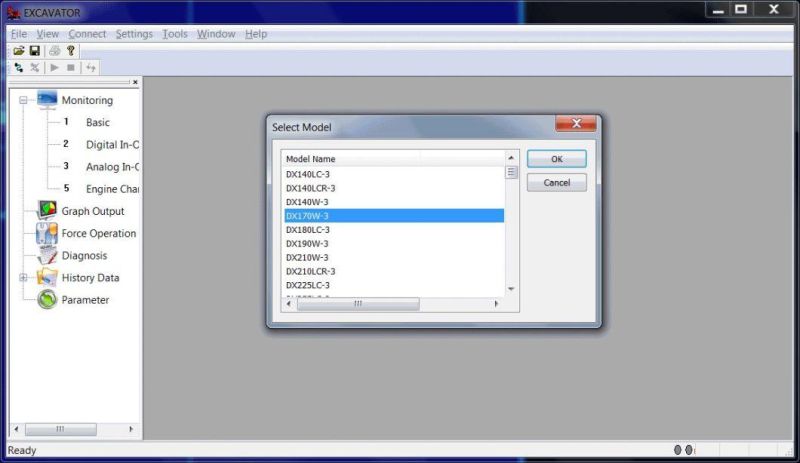 Doosan Data Monitoring System DMS-3 V1.41 with Doosan Diagnostic Tool