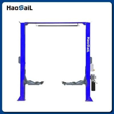 Pneumatic Release Clear Floor Car Lift