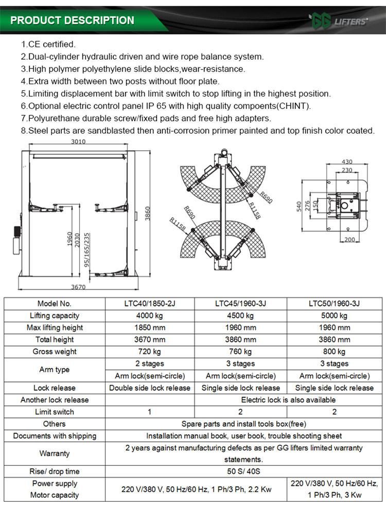 Auto Lifter Car Lift for Alignment car elevator lift platform