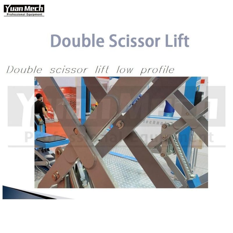 Double Scissors Lift with Safety Devise