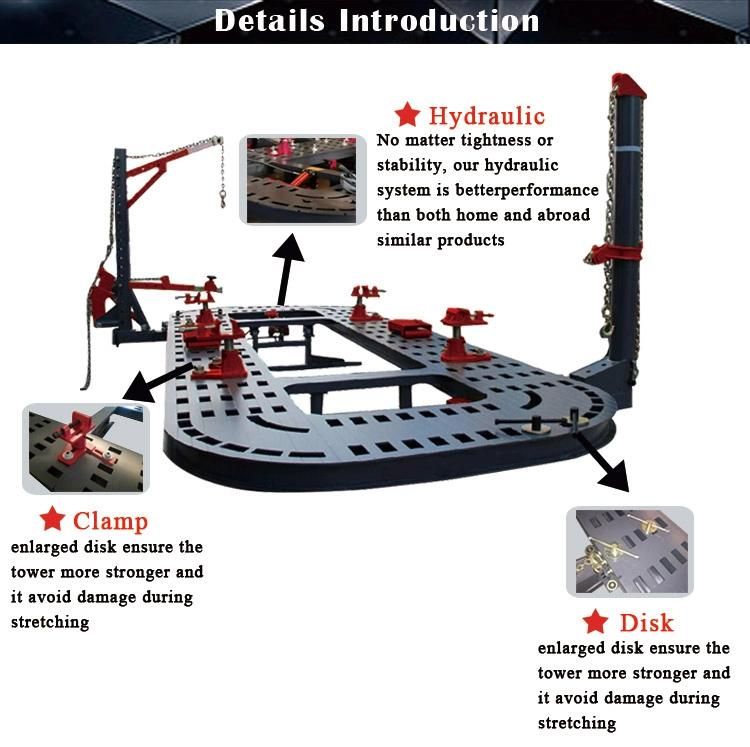 Ozm-3500 High Quality Car Bench/Auto Body Frame Machine