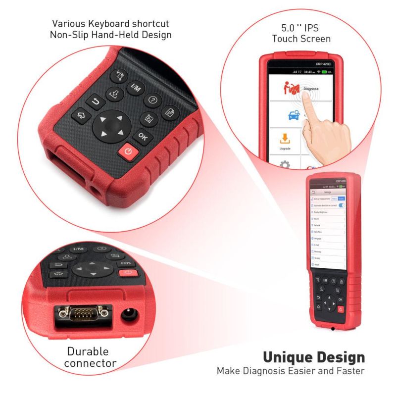 Launch Crp429c Reset Service Pk Launch X431 Scanner Obdii Test