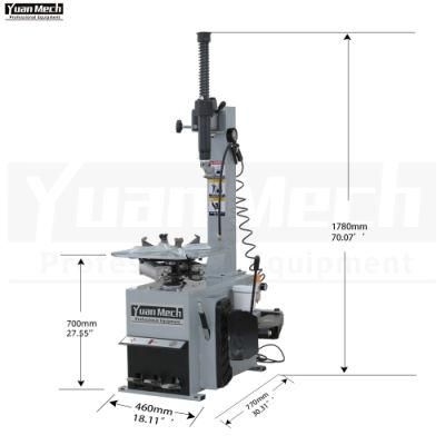 C953 Economic Car Tyre Changer 10-21&quot; Pneumatic Car Reparing Garage Equipment