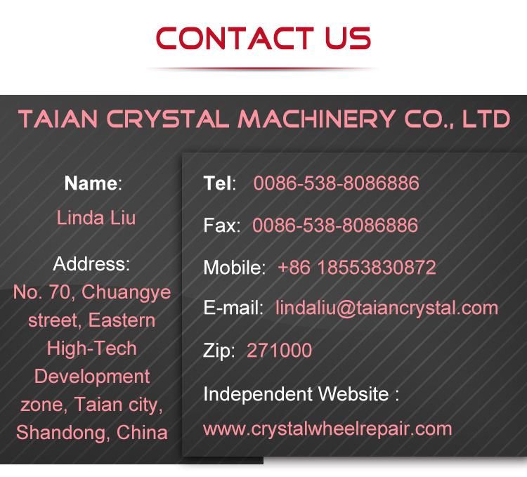 Alloy Rim Repair Lathe Taiwan CNC Lathe Machine Price