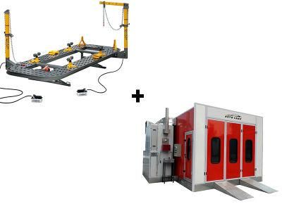 Car Frame Machine Spray Paint Booth for Sale