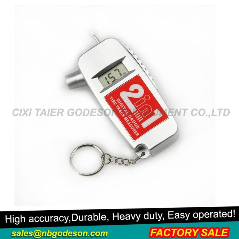 Mini Multifunctional Digital Tire Depth Gauge Manometer