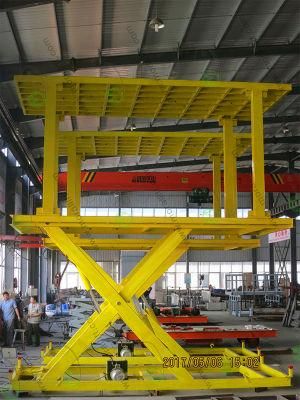 Hydraulic Car Elevator for Parking with Two Platform