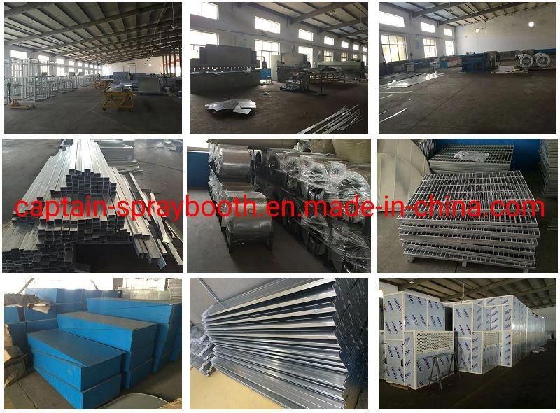 CE Certificated Spray Paint Booth, Coating Line Equipment