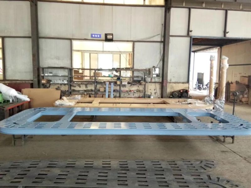 Steel Plate Tilt Bed Frame Machine Autobody Collision Machine