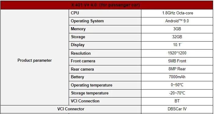 X431 V+ Vehicle Maintenance Tester