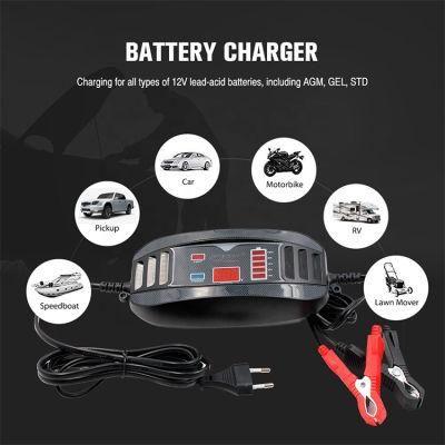 High Quality Intelligent Automatic 12V 4AMP Car Battery Charge Charger