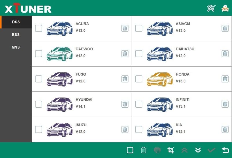 Xtuner E3 Windows10 Wireless Obdii Diagnostic Tool