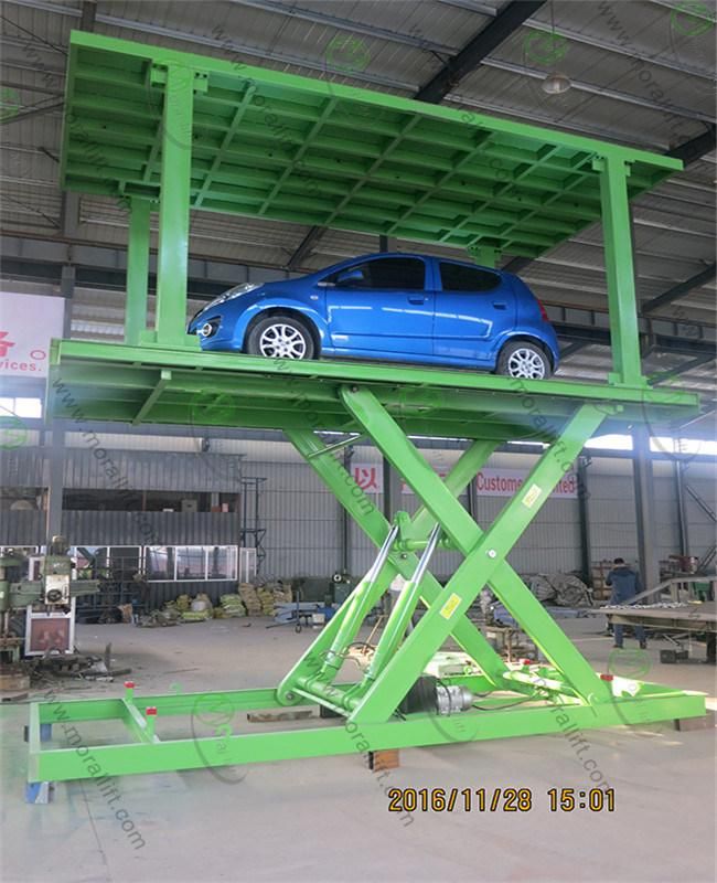 Hydraulic Basement Garage Car Lift for Easy Parking