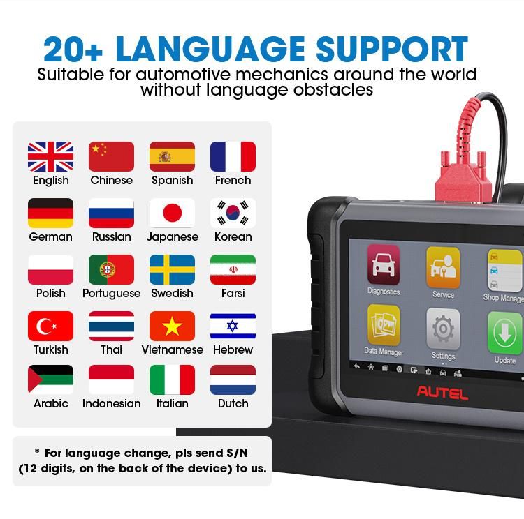 Autel Scanner Maxicom Mk808 OBD2 Diagnostic Machine for Car Universal Price