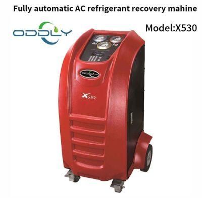 R134A or R1234yf Refrigerant Recycling Unit AC Exchanger Car Recovery Recharging Machine