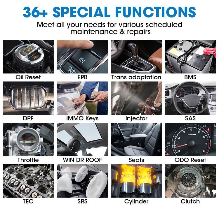 Autel Maxi Mk808 Diagnostic Tools with 22 Pins Mk808 Autel Maxicom