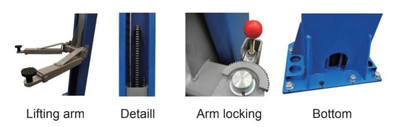 Two Post Lift Car Lift Garage Equipment 2 Post Car Service Equipment Post Car Lift