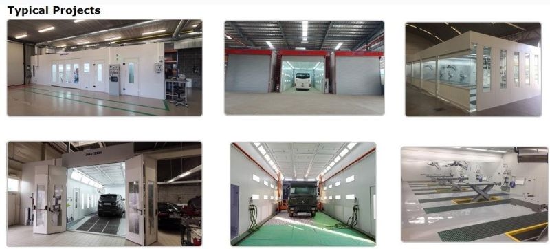 AS/NZS Standard Full Downdraft Diesel Heating Automotive Spray Booths