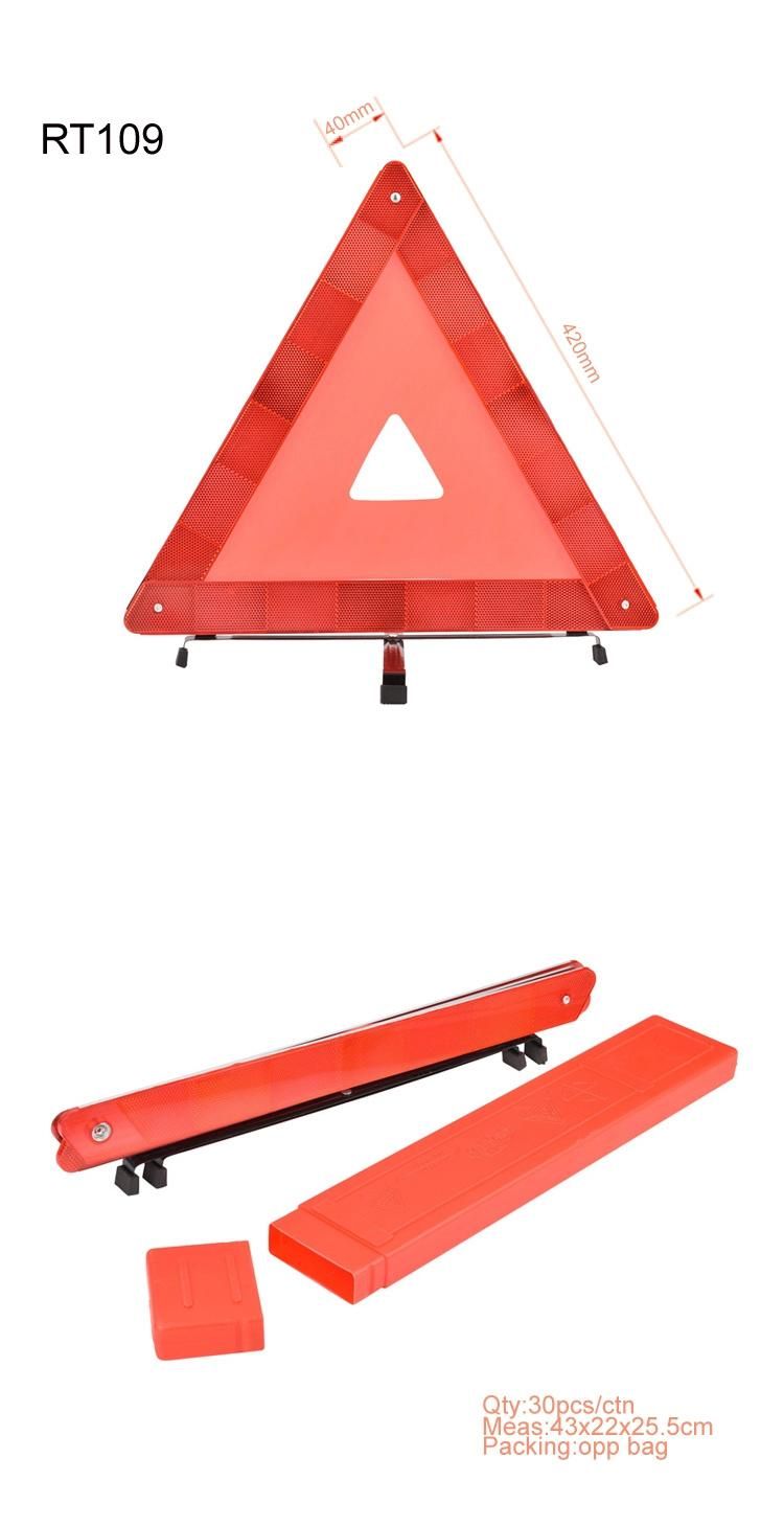 Hot Sale Supplier Reflective Road Car Sign Marks Warning Triangle