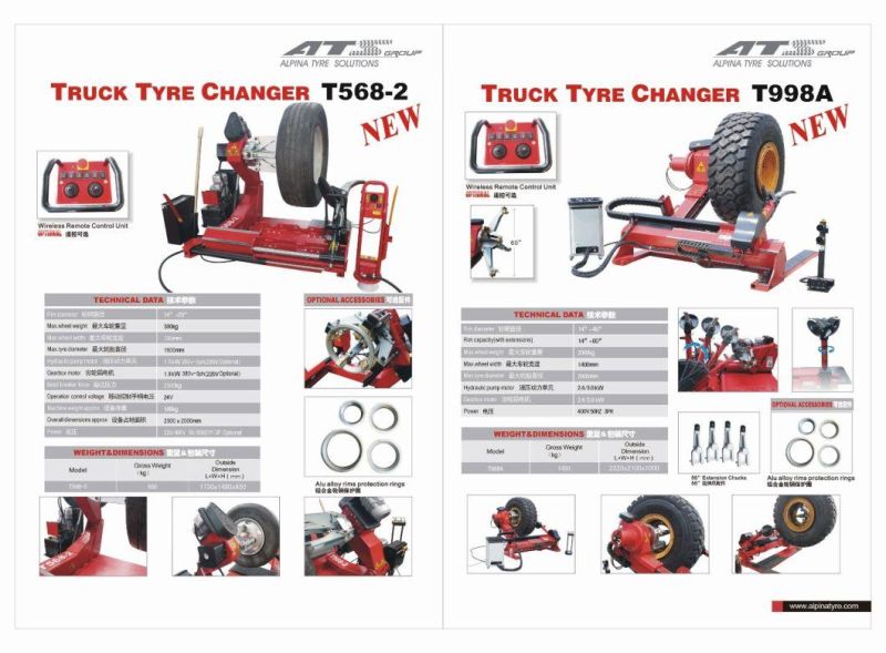 60inches Fully Automatic Tire Changer Tyre Changer