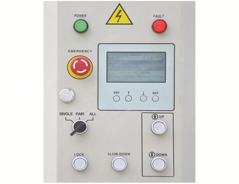 Maxima Wireless Heavy Duty Column Lift Free Connection Model FC55W Ce