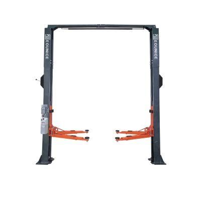 on-7214dt Clearfloor 2 Post Lifts (One side manual release and dual direct drive cylinders)