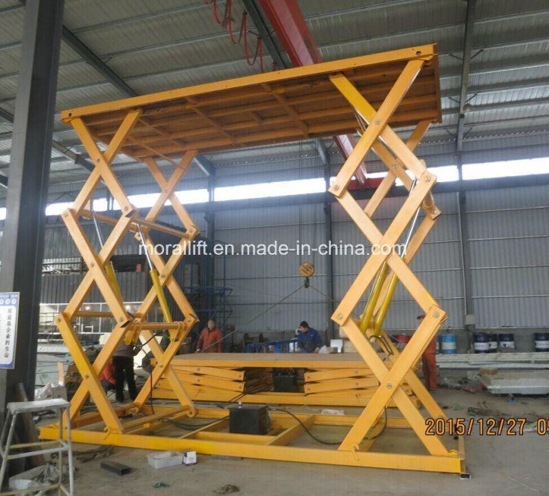 Car Parking Double Scissor Car Lift