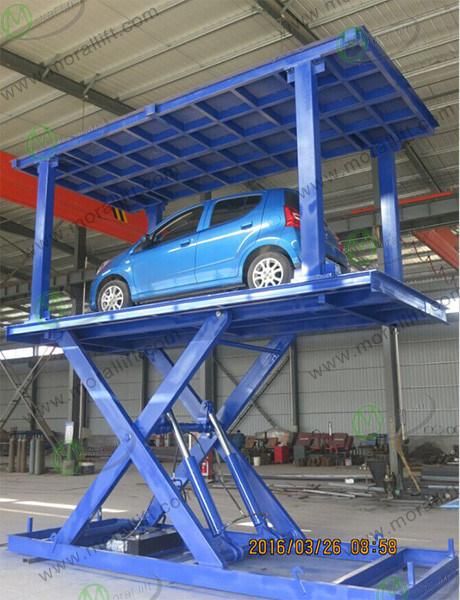 Underground Basement Automatic Scissor Car Parking Lift