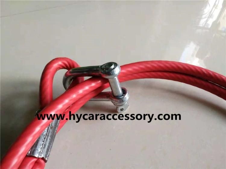 Cable Pull Line High Quality PVC Rubberized Stainless Steel Wire Rope Oily Wire Rope