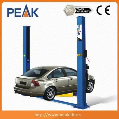 Ce Certificated Hydraulic Clear Floor Two Post Car Lift (208)